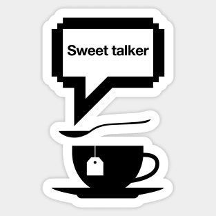 Sweet talker Sticker